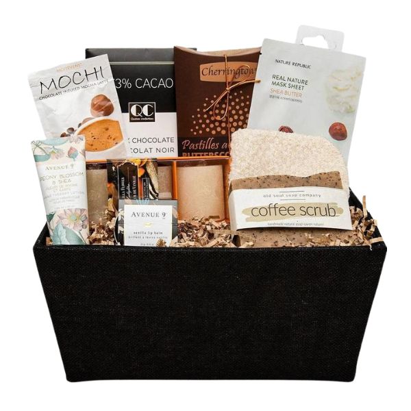 Spoil your male teacher with our Coffee Lover Gift Basket, a curated blend of coffee delights.