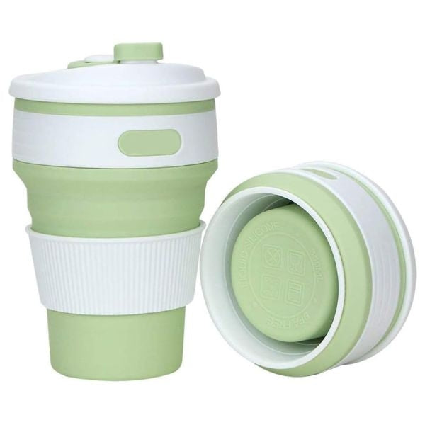 Stay eco-friendly on the go with our Collapsible Coffee Cup is a perfect outdoor gift for mom