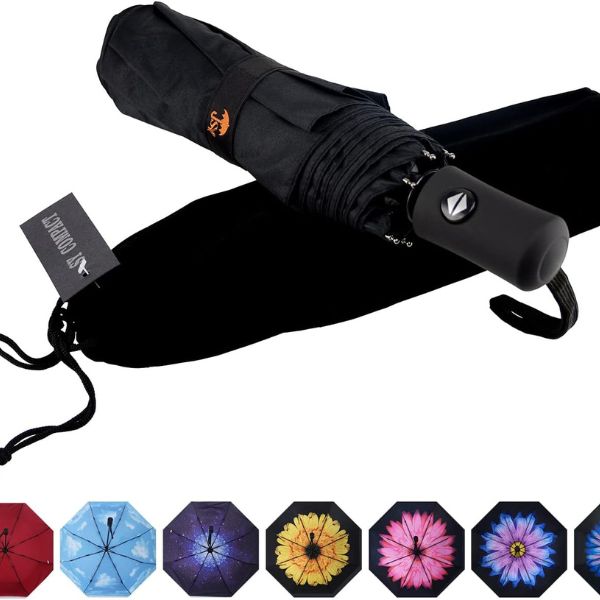 Compact and durable umbrellas, an ideal pick for cheap gifts for friends who are always on the go.