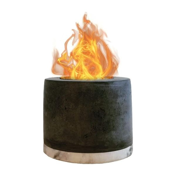 Concrete Tabletop Fire Pit is a modern centerpiece for memorable family gatherings.