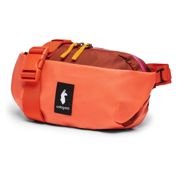 Cotopaxi's versatile hip pack keeps essentials close at hand on the trail.