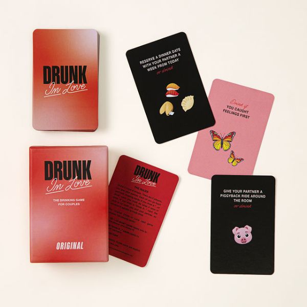 Cheers to love and laughter with the Couples Drinking Card Game, a hilarious addition to your Funny Valentine's Gifts collection.