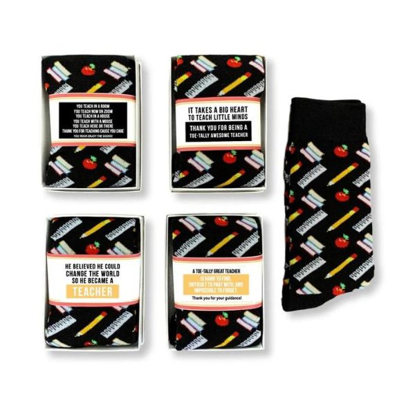 Enhance comfort and style with Crew Socks for Men, the perfect addition to any male teacher's daily attire.
