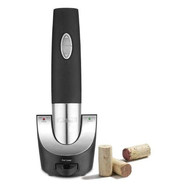 Cuisinart's cordless wine opener with vacuum sealer, a must-have gadget for wine enthusiasts