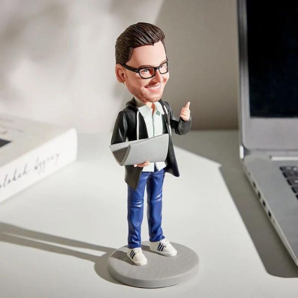 Custom Bobblehead for Boss adds a fun twist to retirement gift ideas for your boss.