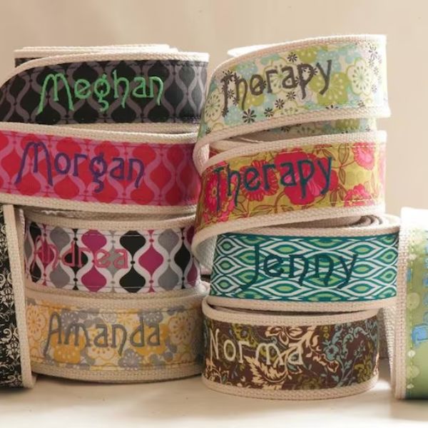 Custom Embroidered Gait Belts are a functional and personalized accessory, making them an ideal gift for physical therapists.