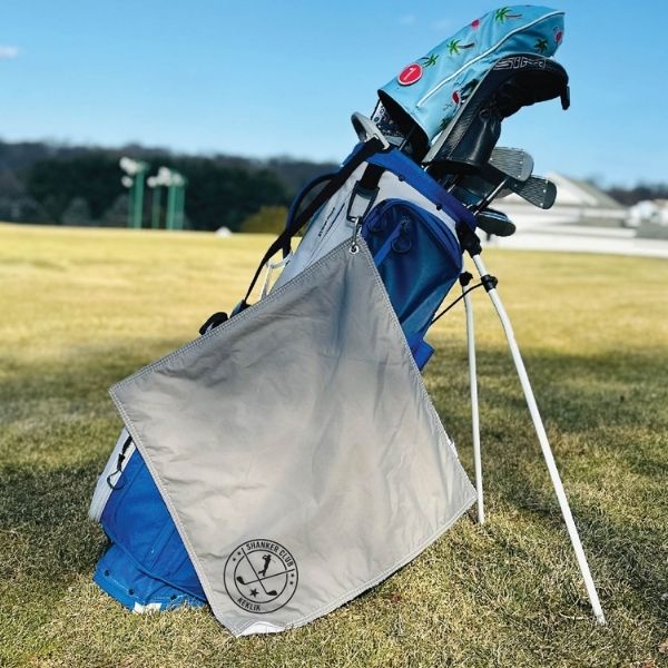 Personalize Dad's golf experience with this Custom Golf Towel, a unique and practical Father's Day Golf Gift that adds a touch of individuality to his game
