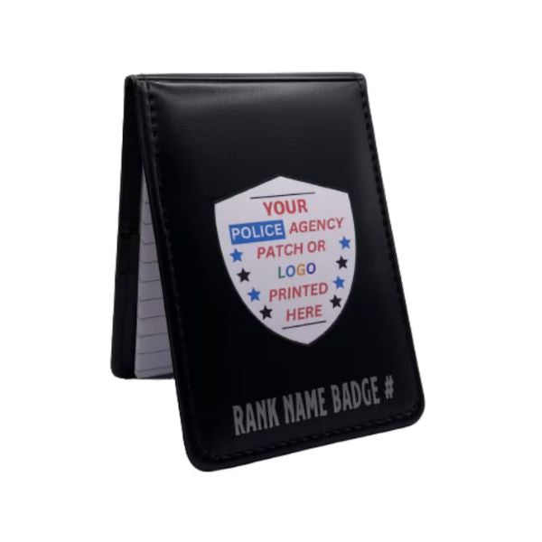 Custom Police Notebook, a perfect police academy graduation gift for new officers.