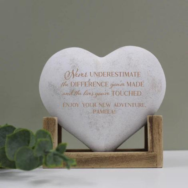 Custom Wooden Plaque with meaningful quote, special retirement gifts for mom.