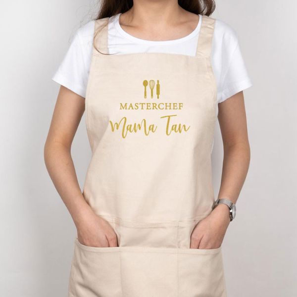 Cook with flair in a Customized Apron, a personalized touch for chefs.