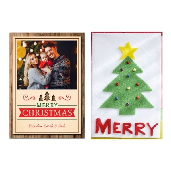 Celebrate Christmas Card Day with our unique Personalized and Pre-designed Christmas Cards.