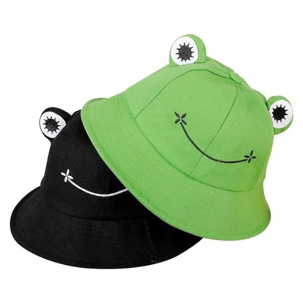 Stay adorable in the sun with our Cute Frog Bucket Hat, a fun outdoor gift for mom