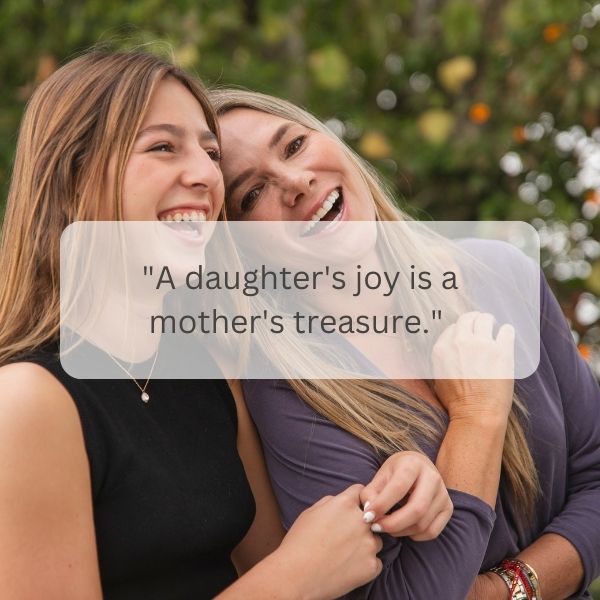 Discover the sweetness of our bond with cute and short mother daughter quotes.