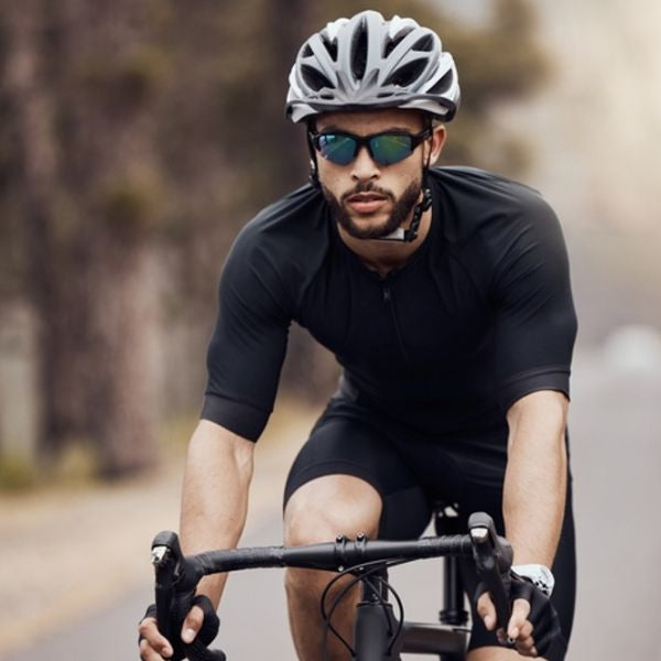 High-quality cycling sunglasses, providing UV protection and style, an excellent addition to any cyclist's gear