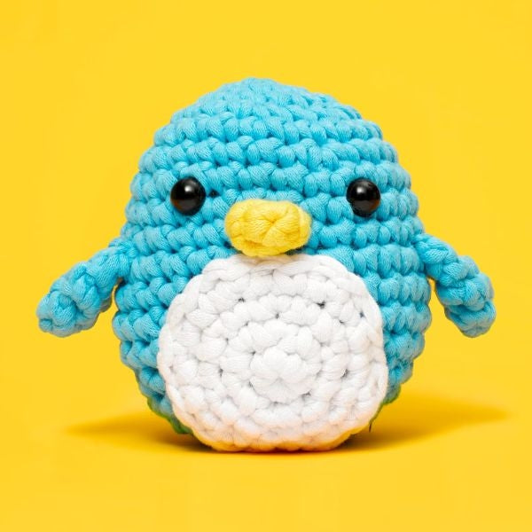 Adorable DIY Crochet Penguin Kit, a cute and crafty diy gift for girlfriend