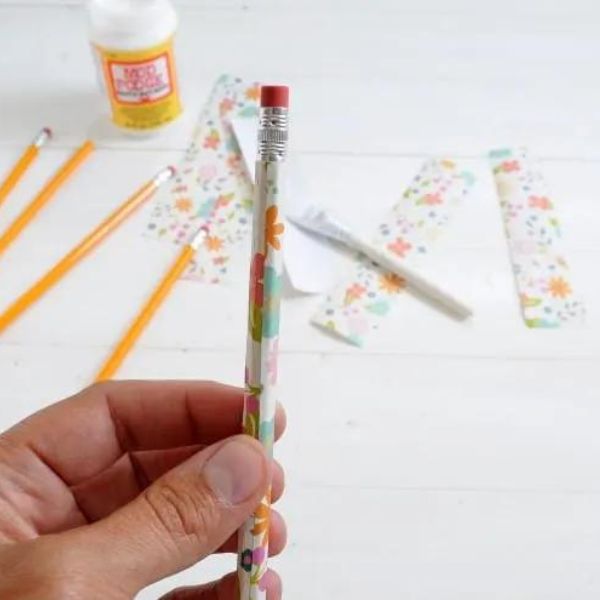 Make a statement with DIY Personalized Pencils in Four Easy Steps as a charming teacher gift.