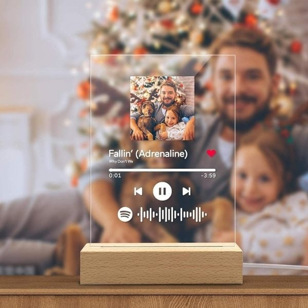 Create a musical masterpiece with a DIY Spotify Photo Frame Gift, a unique idea for gifts for your boyfriend.