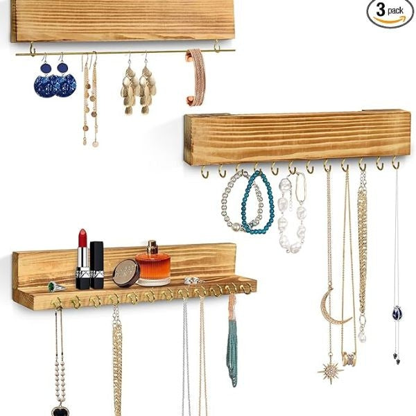 Elegant DIY jewelry holder project, a stylish and practical diy gift for girlfriend