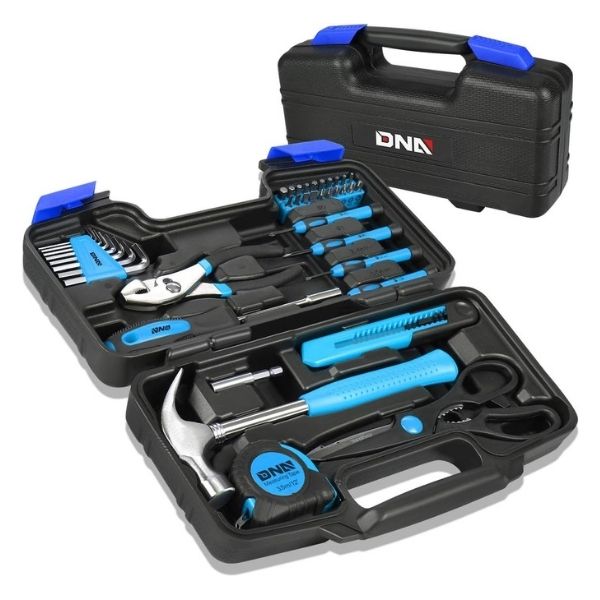 DNA MOTORING 39-Piece Tool Set, a handy graduation gift for her, empowering her with DIY capabilities.
