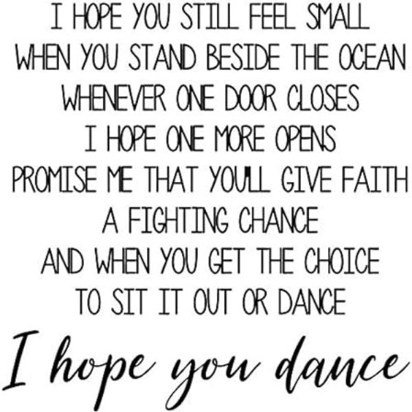 Dance Quote Wall Art, an inspirational and decorative gift for dance teachers.