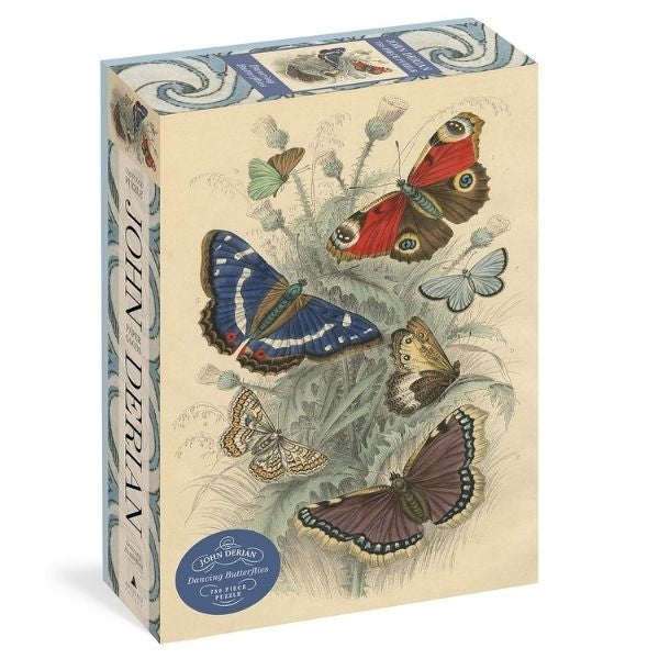 Dancing Butterflies 750-piece puzzle, a fun and engaging gift for grandmas.