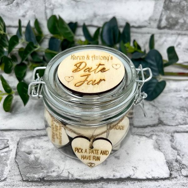 Enhance your date nights with the Date Night Jar, a whimsical choice for those seeking Funny Valentine's Gifts.