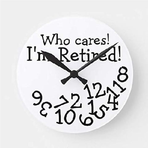 Day Clock for Her is the perfect Funny Retirement Gift, adding a touch of humor to every moment