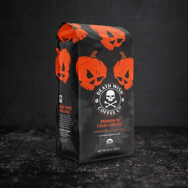Start your day with a kick of humor with Death Wish Ground Coffee, a bold and funny choice for Funny Valentine's Gifts.