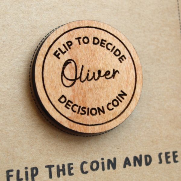 Make decisions with a touch of humor using the Decision Coin for Valentine, an entertaining addition to Funny Valentine's Gifts.