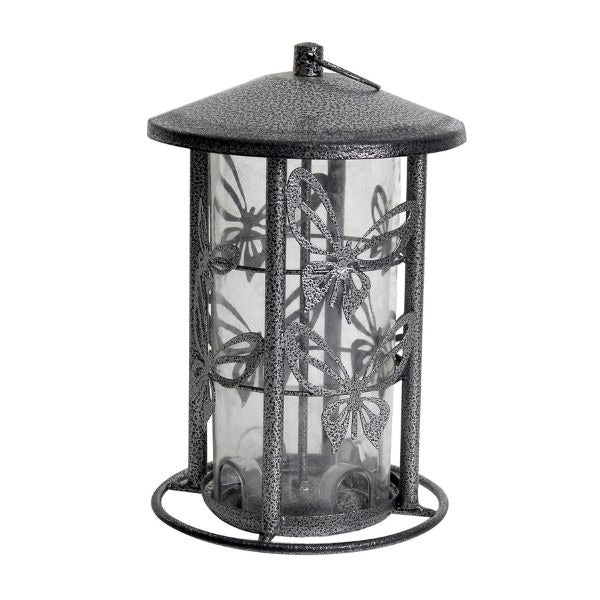 Decorative Bird Feeder, a charming addition for mom's garden oasis, attracting colorful feathered visitors.