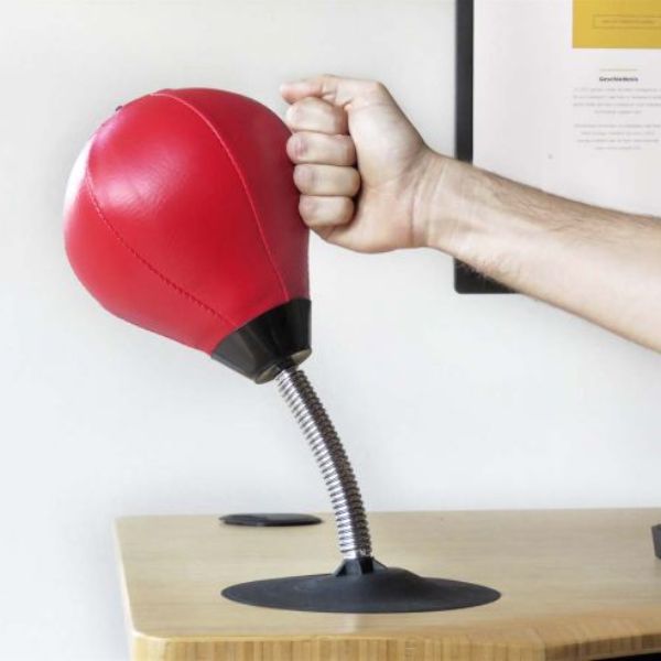 the Desktop Punching Bag, offering a playful and entertaining choice from the selection of Funny Gifts for Boyfriends.