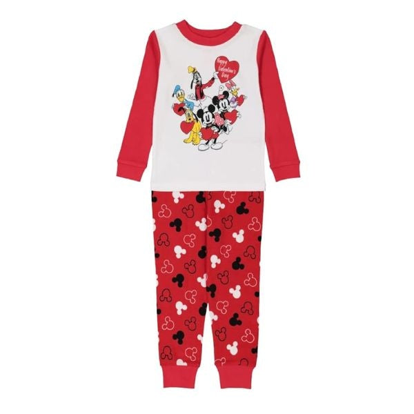 Disney Valentine's Day Cotton Pajamas, perfect outdoor gifts for mom to enjoy cozy evenings under the stars.
