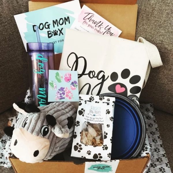 Dog Mom Box Subscription Boxes christmas gift for dog mom