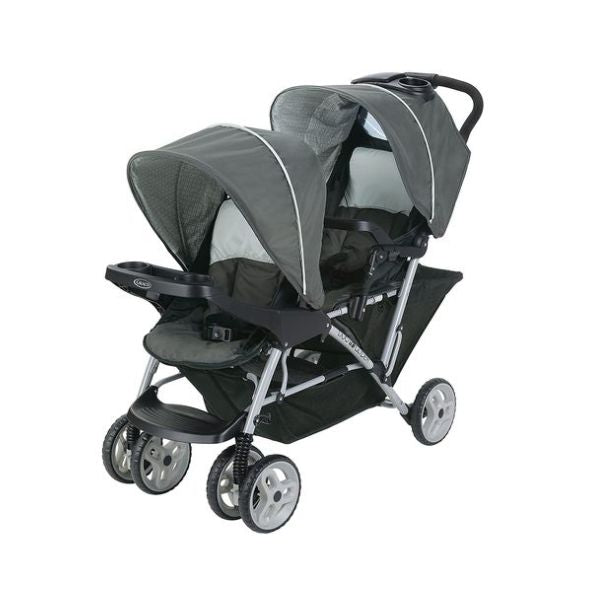 Effortless mobility with the double stroller is a must-have twin mom gift for outings