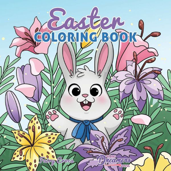 Easter Coloring Book - a perfect gift for creative expression this Easter.