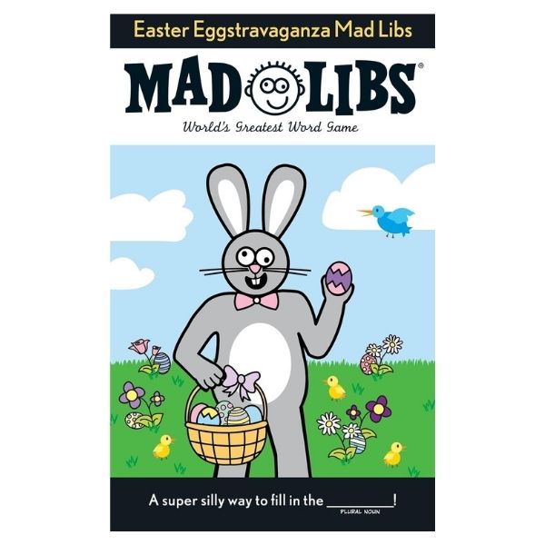 Easter Eggstravaganza Mad Libs: World's Greatest Word Game adds laughter to Easter celebrations with wordplay.