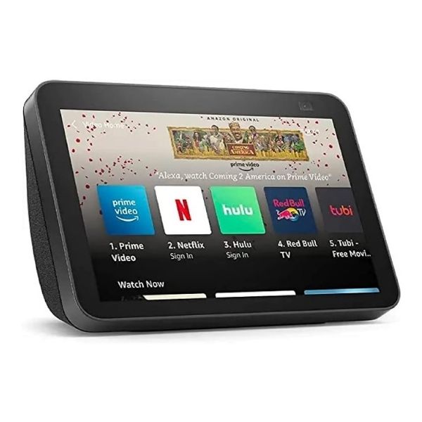 Echo Show 8 2nd Generation smart display, an interactive Grandparents Day gift for easy video calls and entertainment.
