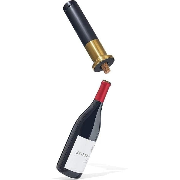 Sleek electric corkscrew wine opener, for the wine enthusiast grandma.