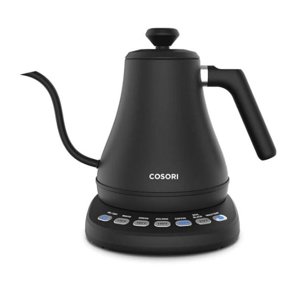 An electric gooseneck kettle is a practical and stylish Christmas gift for couples.