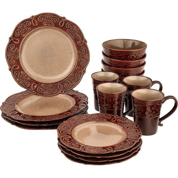 Elegant Dinnerware Set, a sophisticated engagement gift for couples to elevate their dining experience.