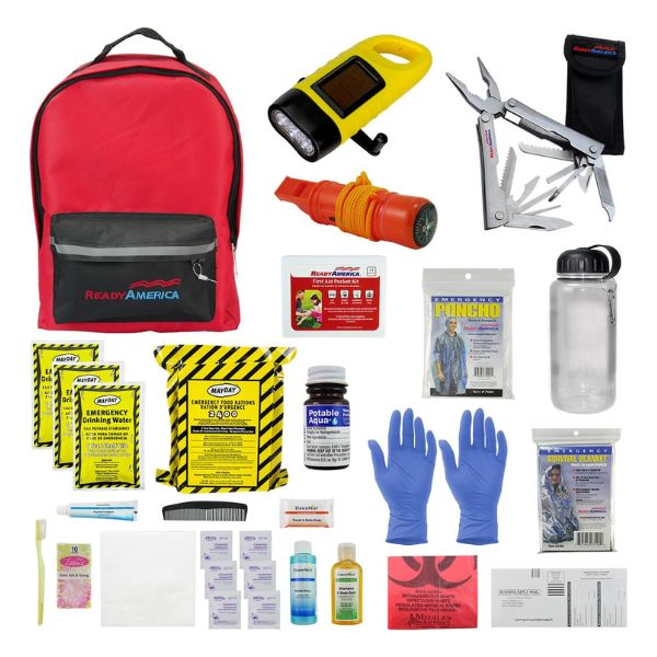 Emergency Survival Kit, a preparedness gesture and practical Father's Day gift from son for any unforeseen adventures.