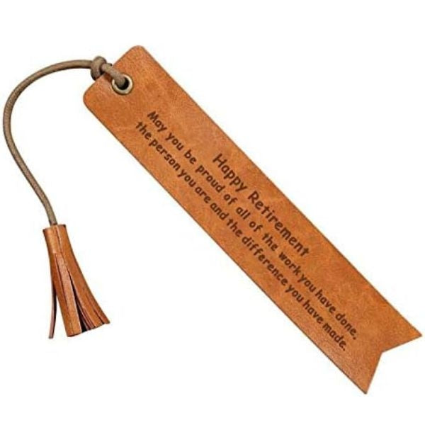 Classic Engraved Bookmarks, a personal touch for dad's reading time
