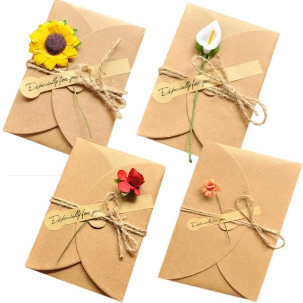 Handwritten heartfelt letters, an intimate homemade Mother's Day gift.