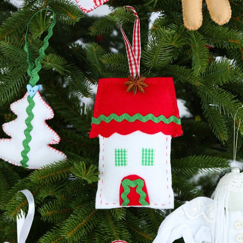 Handmade christmas light decorations crafted by a family, showcasing a colorful and personal touch.