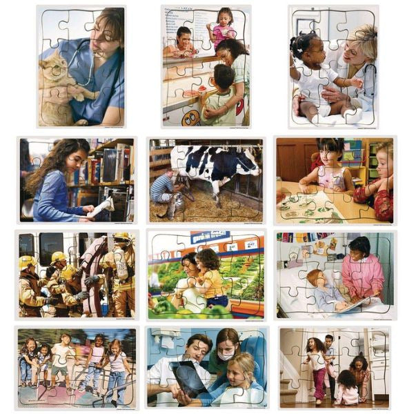 Engaging Family Puzzle Set, perfect for festive bonding, a delightful Christmas gift for family.