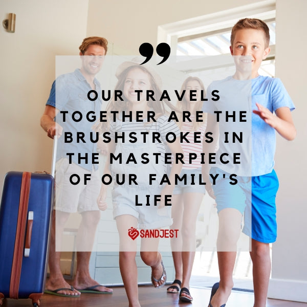 Family travel memories quotes evoke nostalgic feelings of past trips.