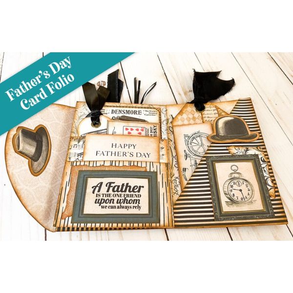 Father's Day Card Kit - create a heartfelt and handmade card for diy father's day gifts.