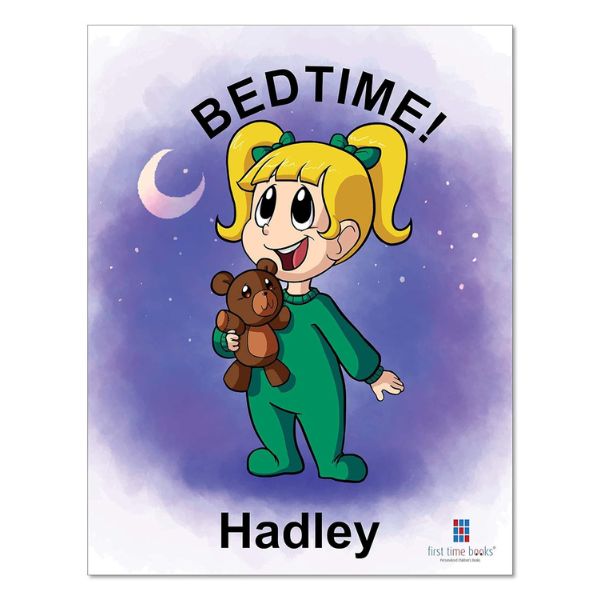 First Time Books Personalized Children’s Bedtime Book with Customized Kid’s Name, a timeless treasure for Baby Day bedtime stories.