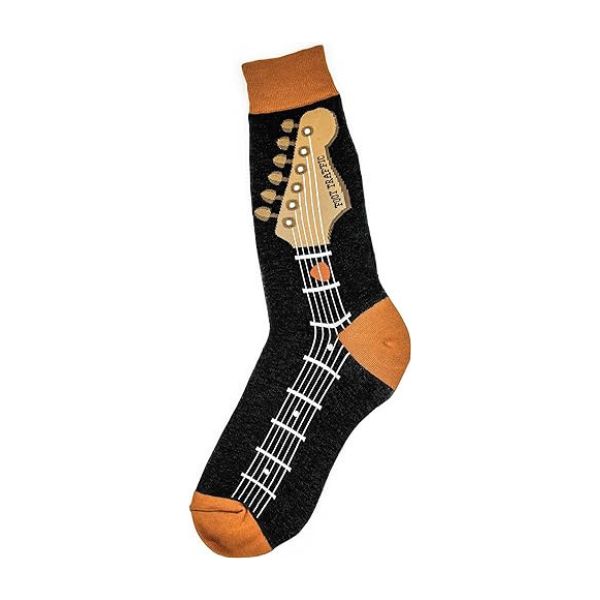 Step to the beat with Foot Traffic Music Themed Socks for Men, available in multiple styles for a fun and stylish addition to your wardrobe.