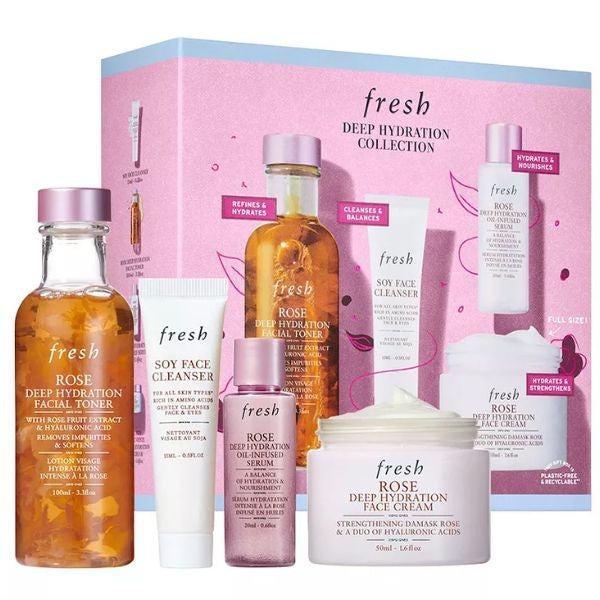 The Fresh Hydrating Skin Care Gift Set is a rejuvenating Mother's Day gift for mother-in-law.